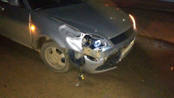 В Чечне «Приора» сбила мужчину